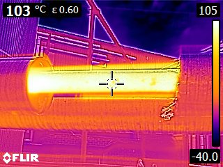 Uninsulated Pipe - FLIR